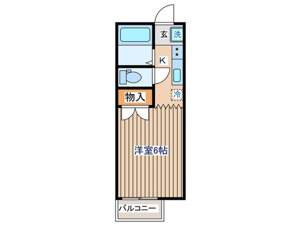 ファインハイツ川内の物件間取画像